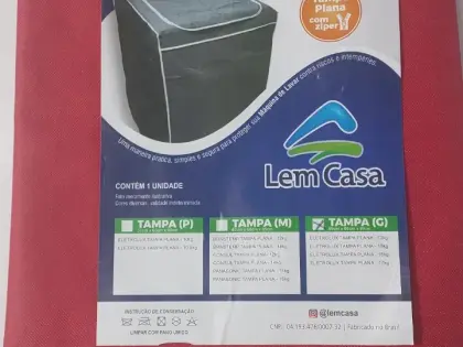 Capa de Máquina de lavar