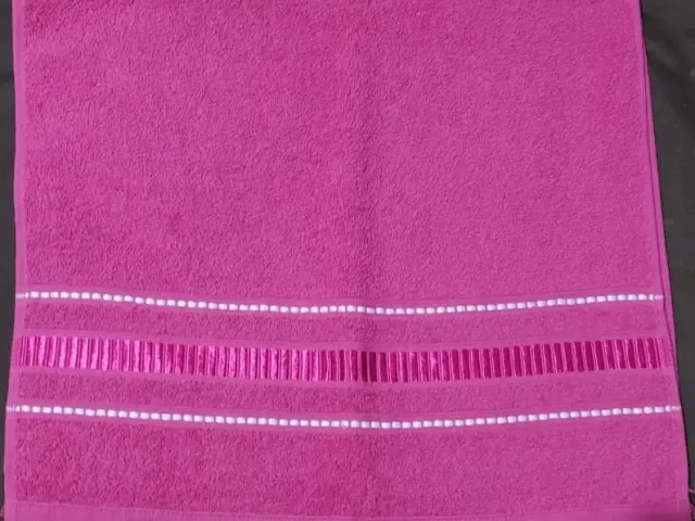 Toalha de Rosto Rosa
